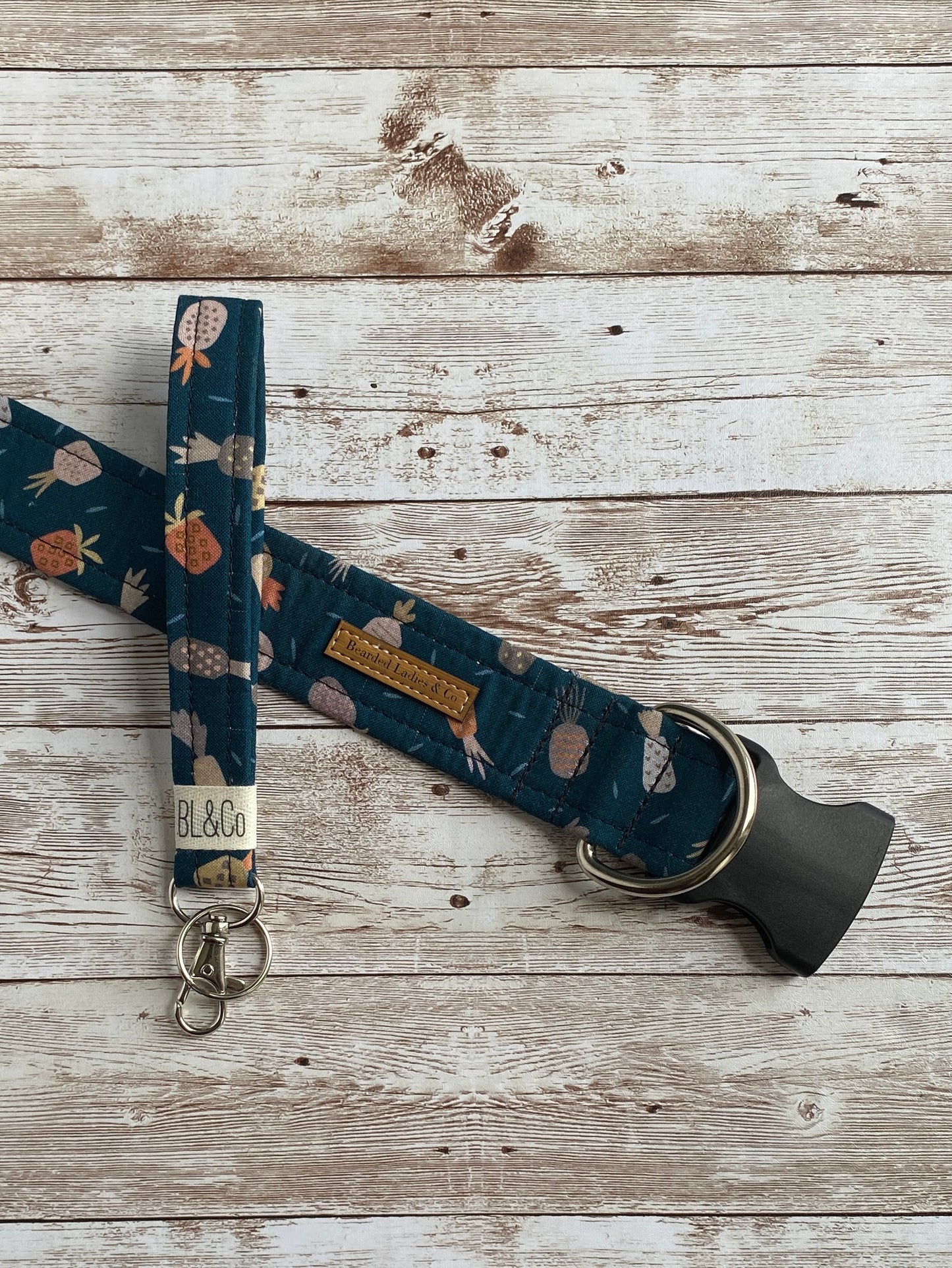 Boho Style Pineapple Dog Collar