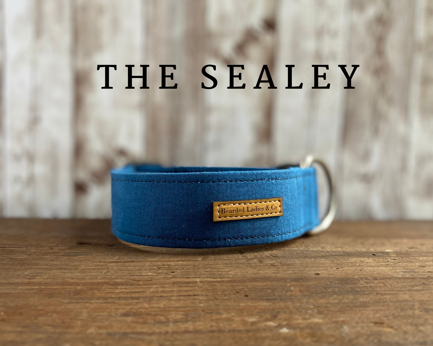 Blue with Black Spray Dog Collar