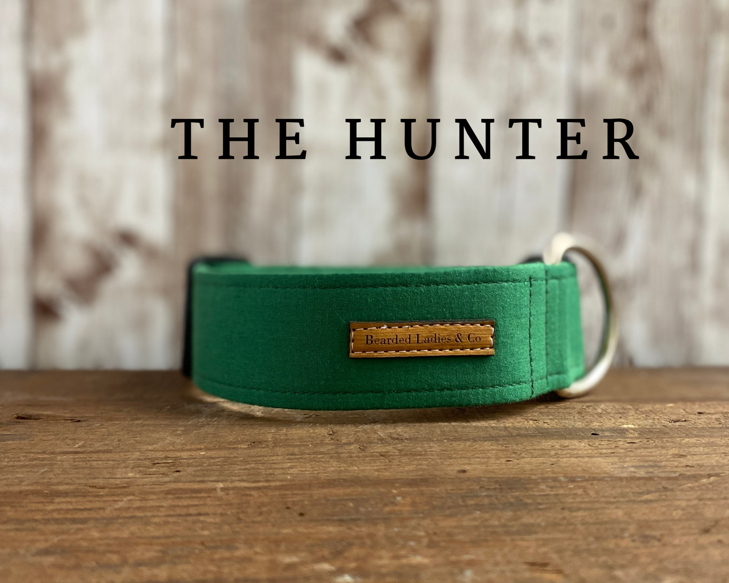 Kelly Green Solid Dog Collar