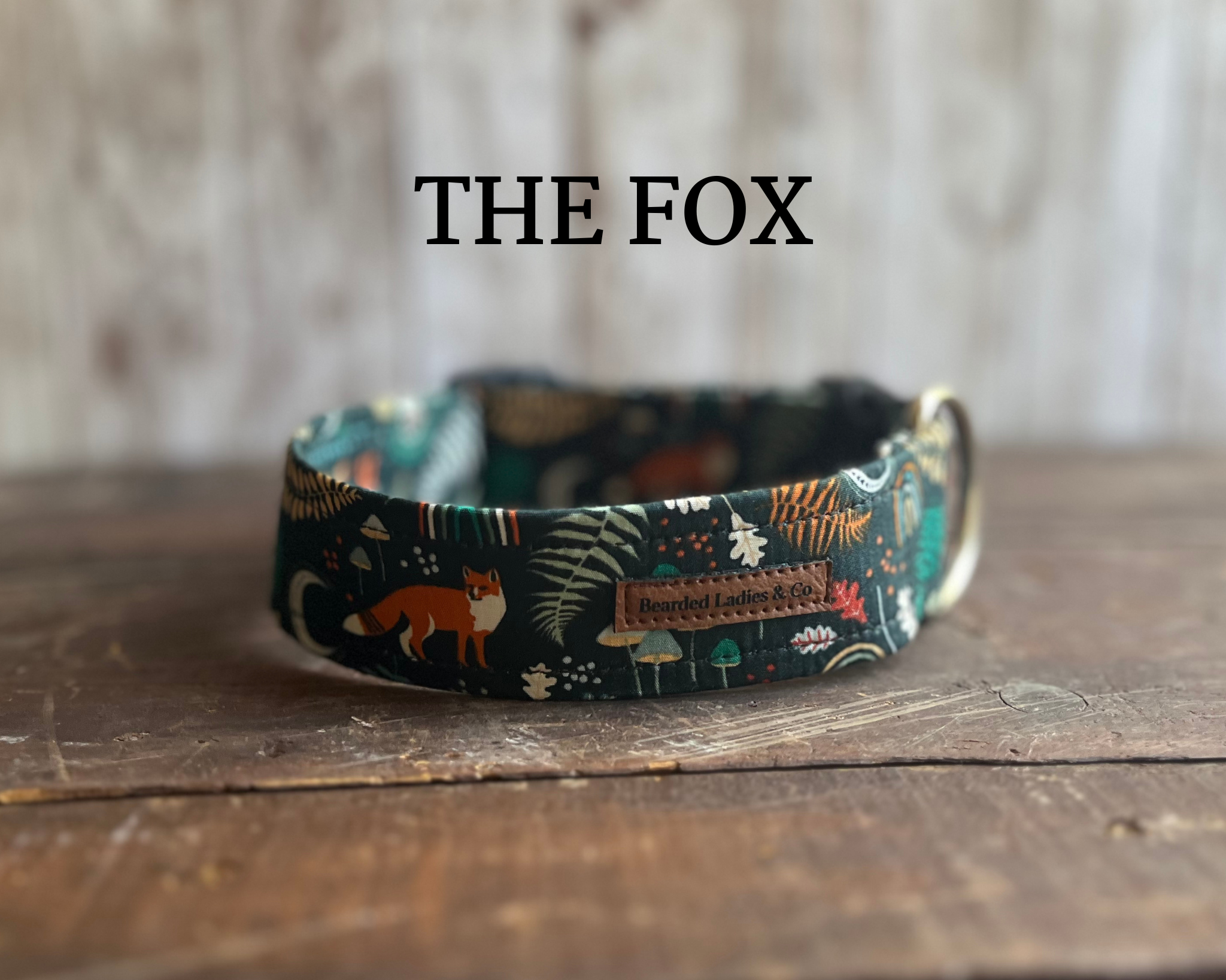 Fox + Fern Dog Collar