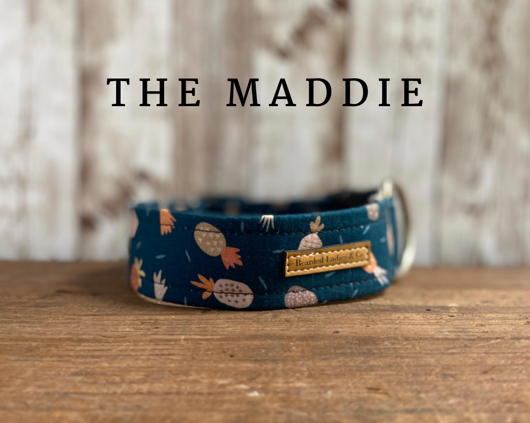 Boho Style Pineapple Dog Collar