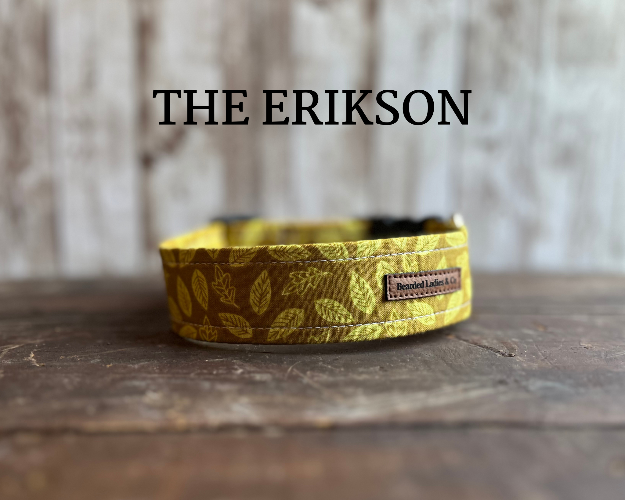 Floating Leaves Dog Collar