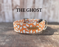 Floating Ghosts on Orange Dog Collar