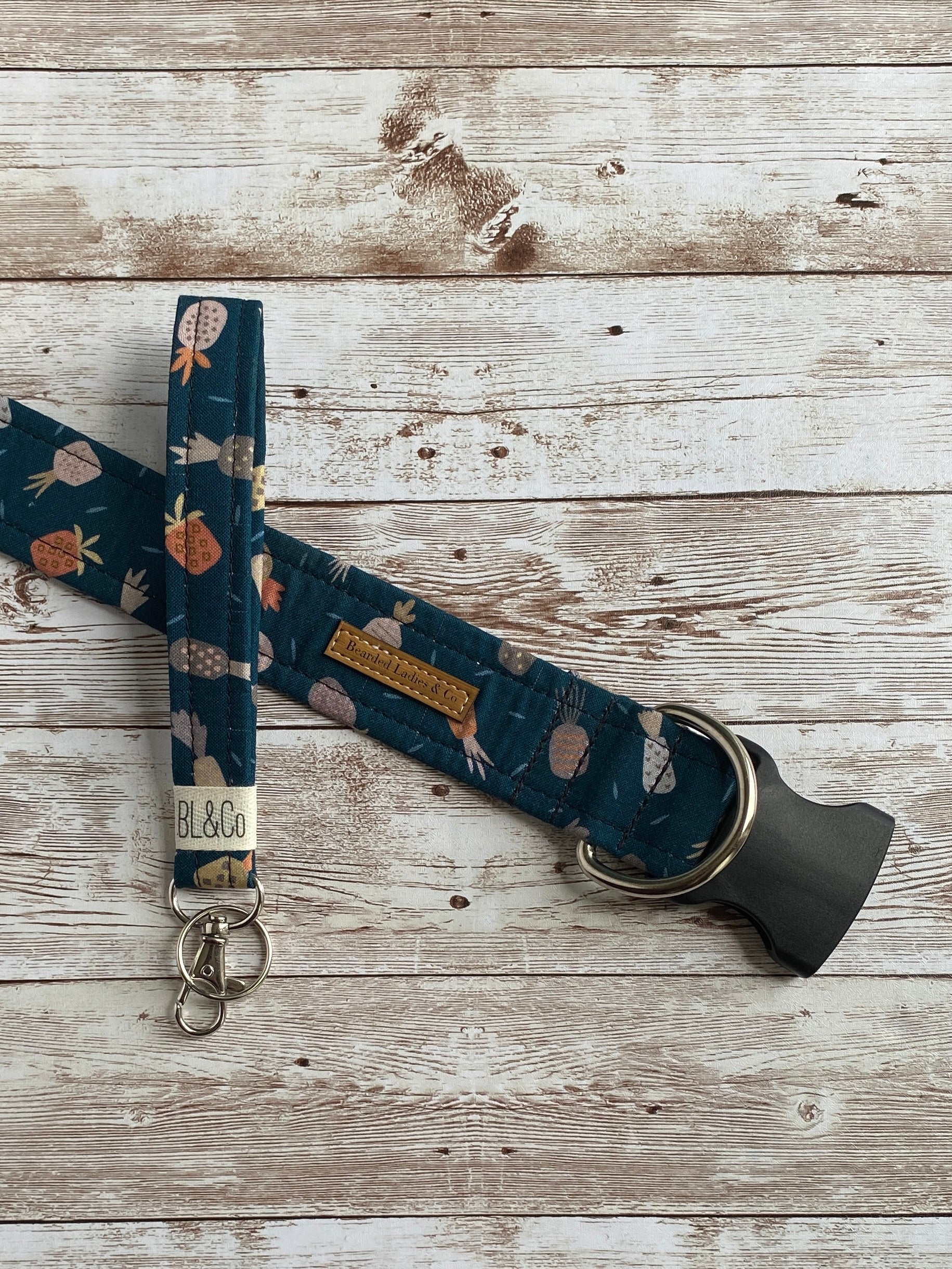 Boho Style Pineapple Dog Collar