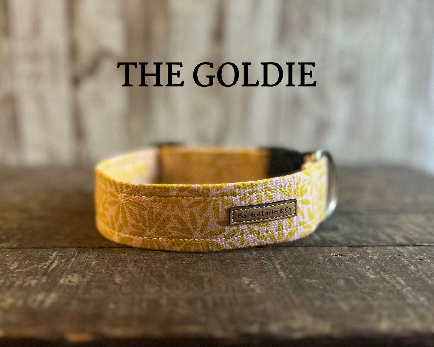 Retro Floral Dog Collar