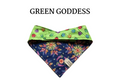 Ladybugs & Florals Reversible Tie/On Bandana