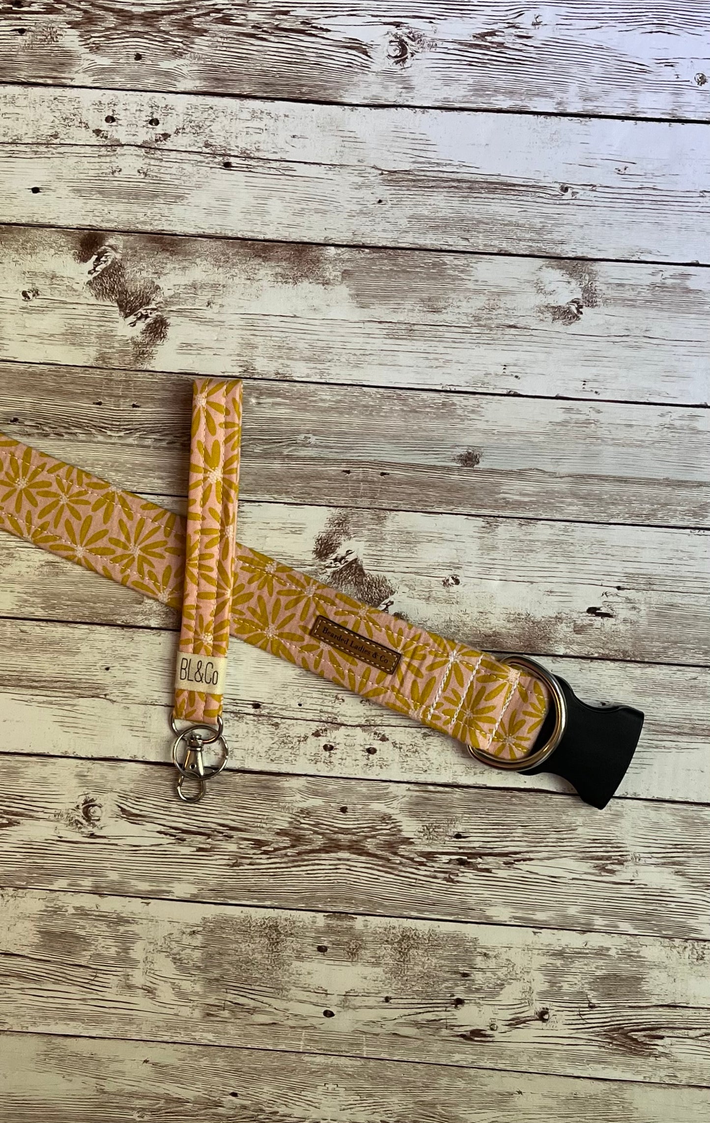 Retro Floral Dog Collar