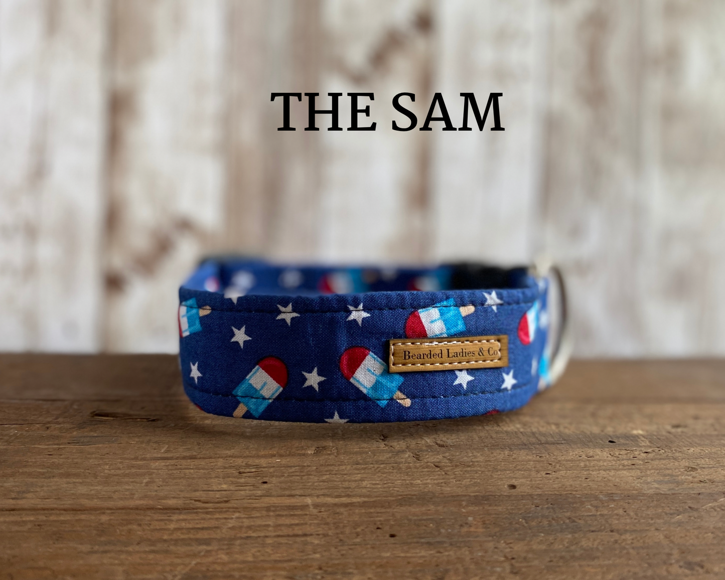 Red, White + Blue Popsicle Collar